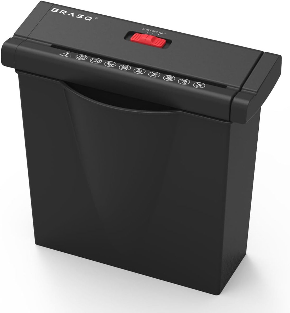 Papiervernietiger P-2 Veiligheidsniveau met Opvangbak 7L - Versnippert 6 Vel Tegelijk