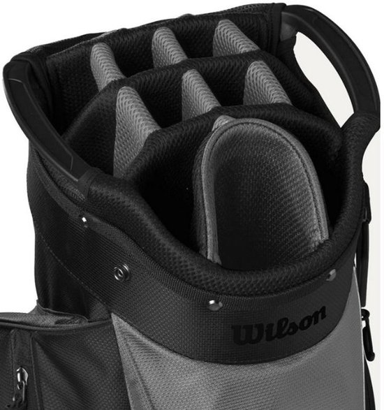 Wilson Feather Cartbag 2026 - Grijs Zwart van Merkloos — afbeelding 2