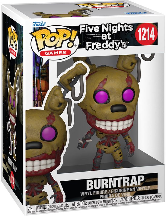 POP GAMES: FNAF- BURNTRAP