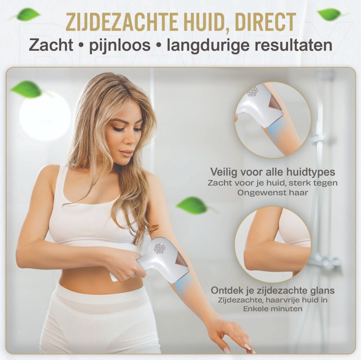 Balinea IPL Haarverwijderingsapparaat - 999.900 flitsen thumbnail 6