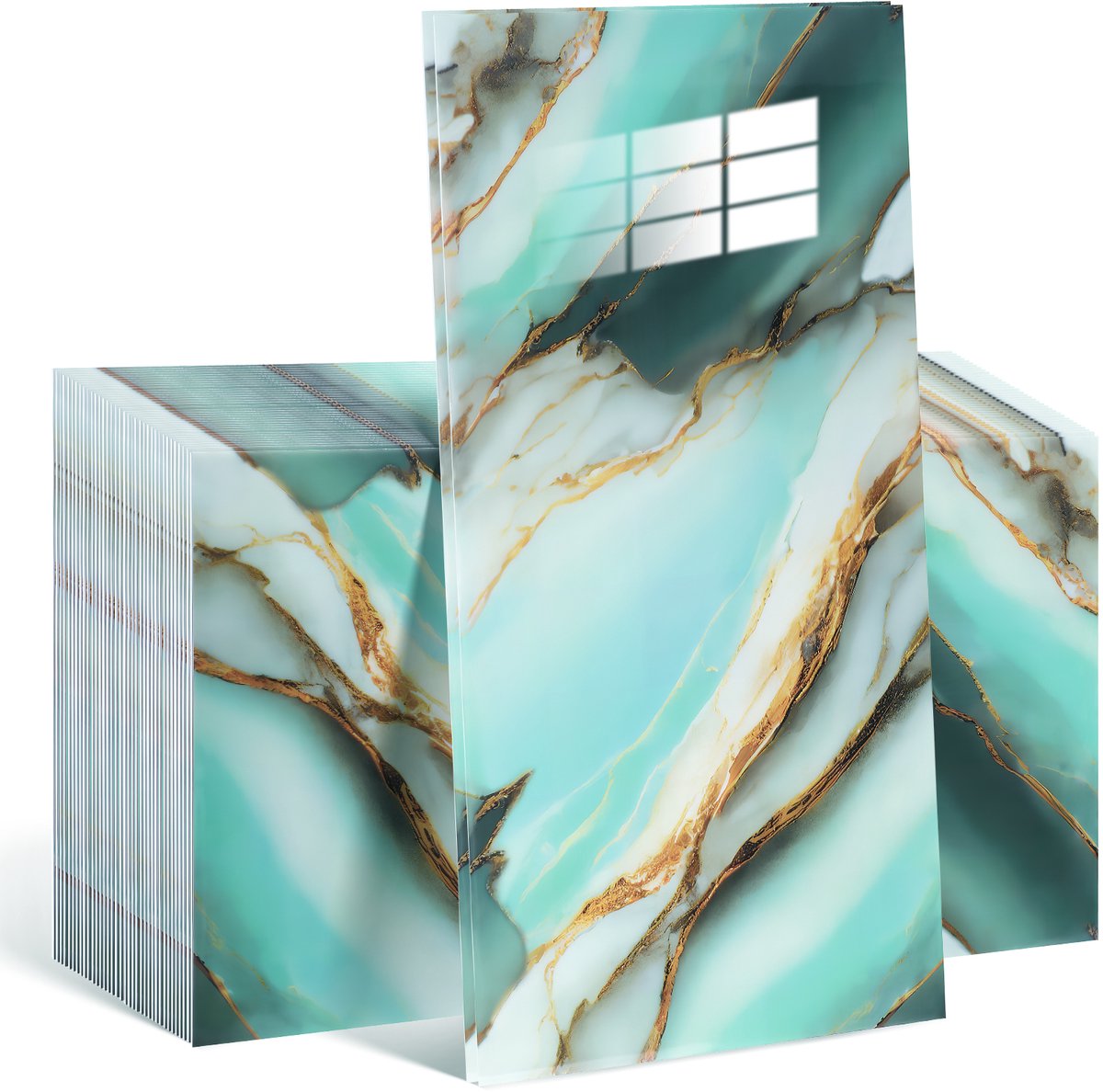 Verpakking van 40 Zelfklevende Achterwandtegels – 30x60 cm Zelfklevende Muurstickers – Decoratieve Tegelpanelen voor Keuken en Badkamer