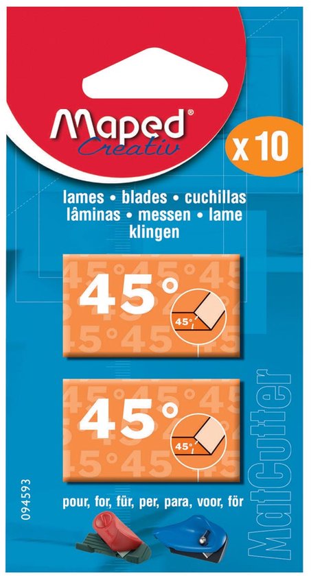 Foto: Messen voor 45 matcutters m172050 m090000 m090010 x 10