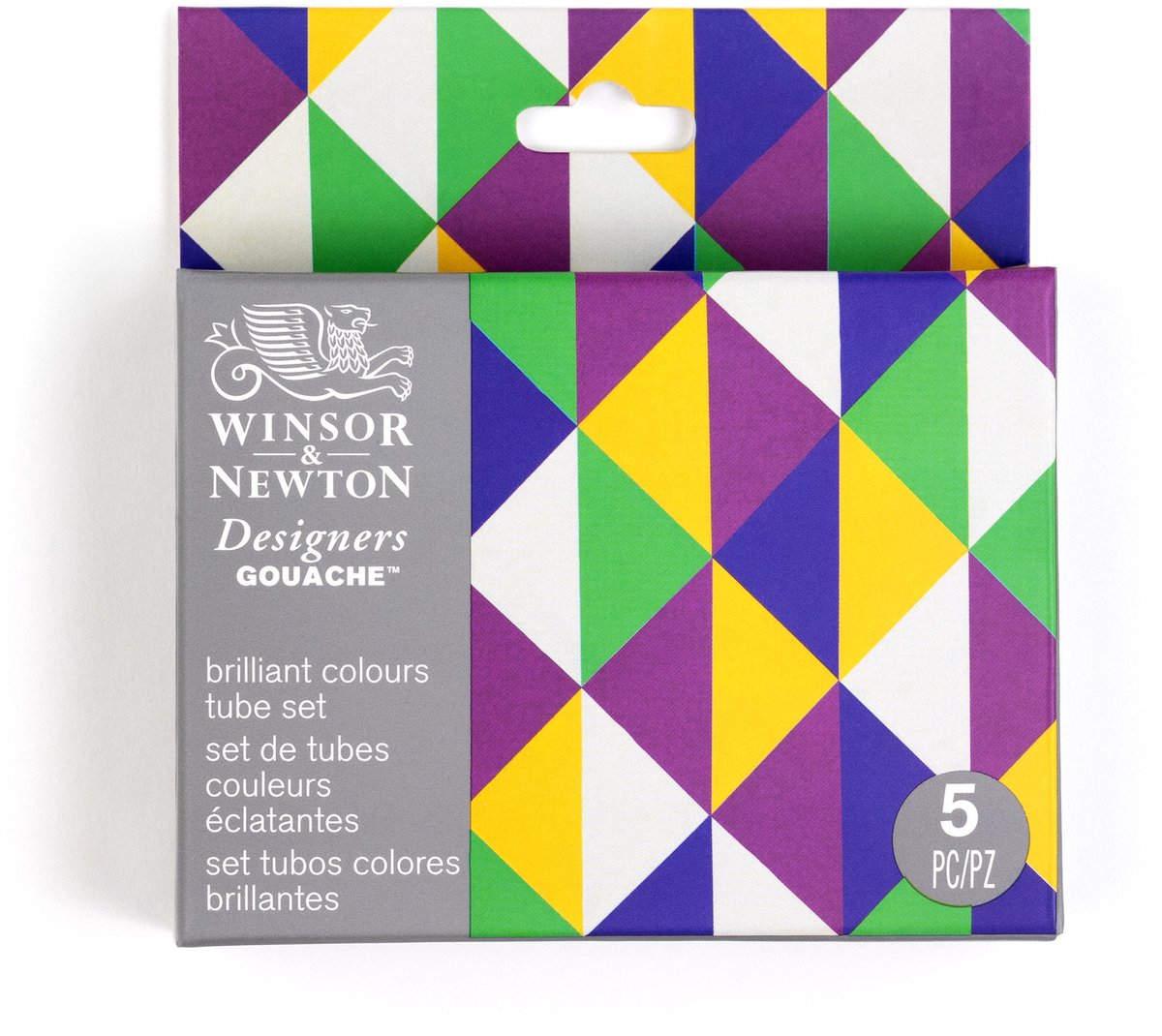 Winsor & Newton 0690182 Designers Gouache Brilliant Set – 5x14ml | Opaque gouache voor levendige kleuren