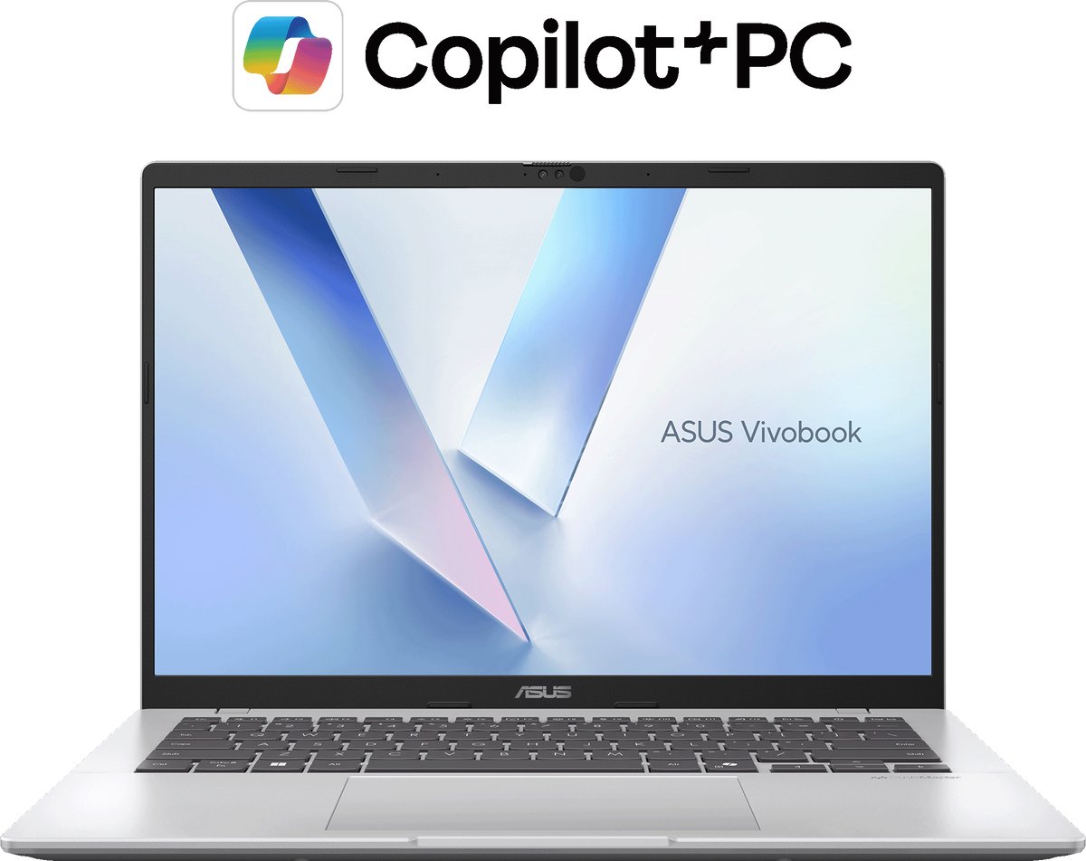 ASUS Vivobook 14 M1407GA-LY012W – AMD Ryzen AI 7 445 – Laptop – 14 inch – WUXGA – 16GB/512GB – Wi‑Fi 6 – Zilver