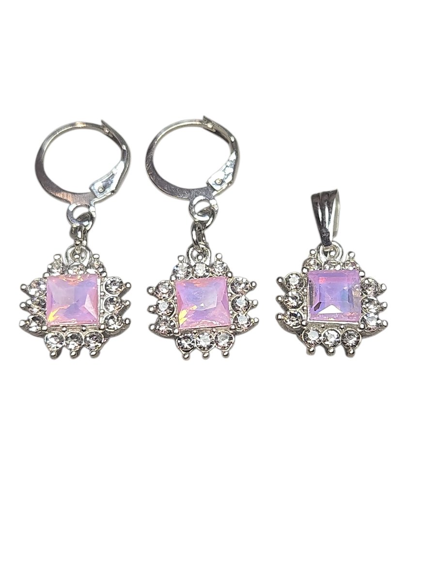 oorbellen set met hanger