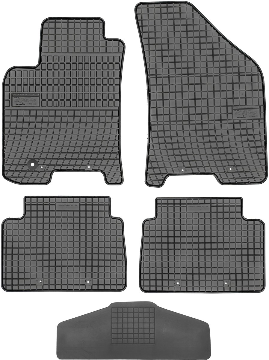 Max-Dywanik Frogum Serie - Rubbermatten met Tunnelbescherming - Chevrolet Lacetti 2003-2008 - Daewoo Nubira 2003-2009