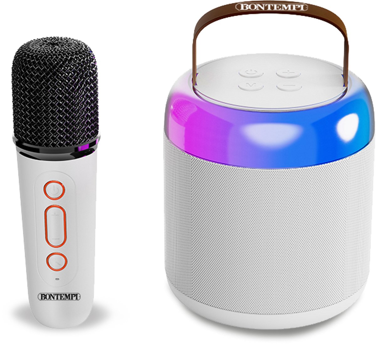Bontempi - Mini draadloze speaker - incl draadloze microfoon - lichteffecten