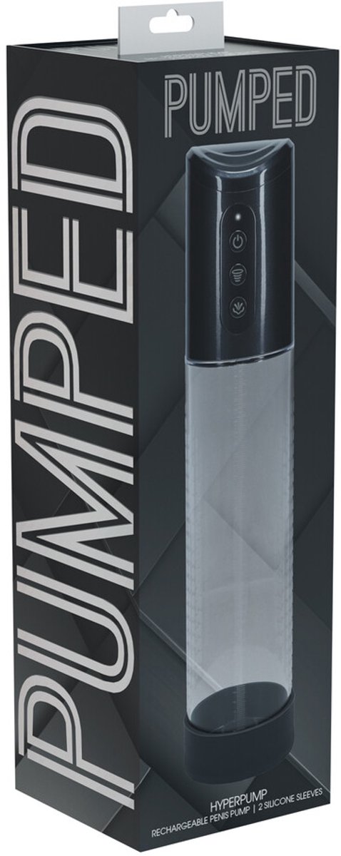 HyperPump - Rechargeable Penis Pump - Gun Metal