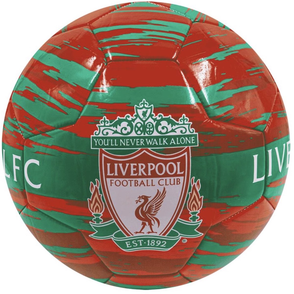 van der Meulen voetbal FC Liverpool maat 5 voor kinderen en fans.