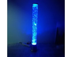 LED Aquarium Sfeerlamp met Kleurenwisseling - Waterkolom Nachtlamp met Zwevende Kwallen - Decoratie voor Thuis en Kantoor (78cm)