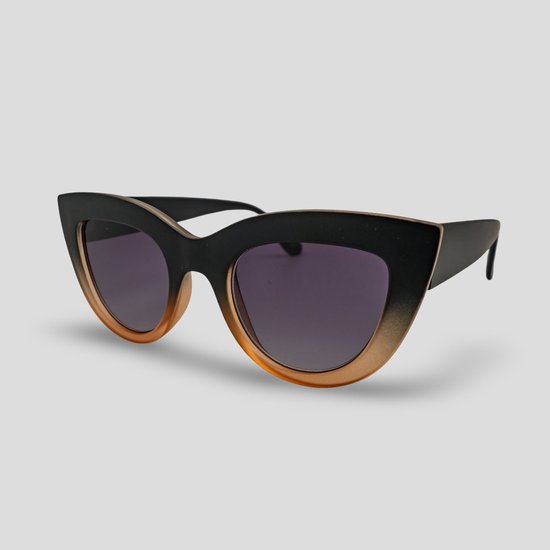 Montuurtjevoorjou - Cat Fade - Zonnebril - Dames zonnebril - Cat Eye - Zwart van Montuurtjevoorjou — afbeelding 3