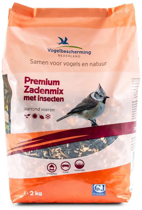 Premium zadenmix met insecten 2kg