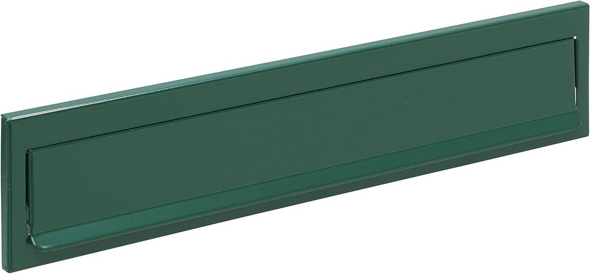 Grote Groene Brievenbus Sleuf voor Buitenmuur of Deur - Geschikt voor DIN A4 Post