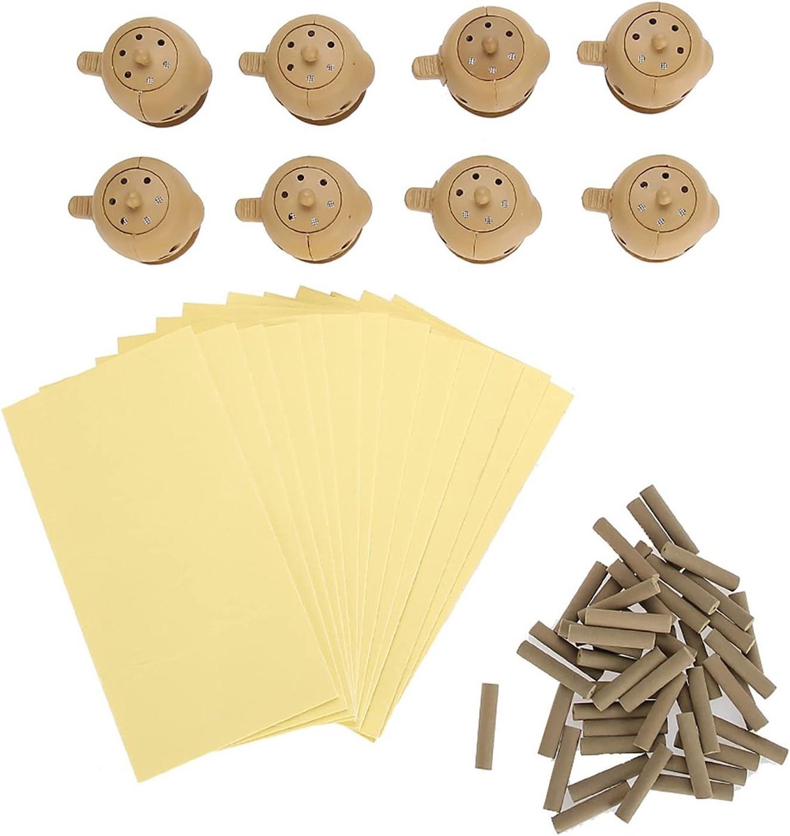 Zelfklevende Moxibustion Box voor Acupunctuur Therapie met Herbruikbare Stick Houder