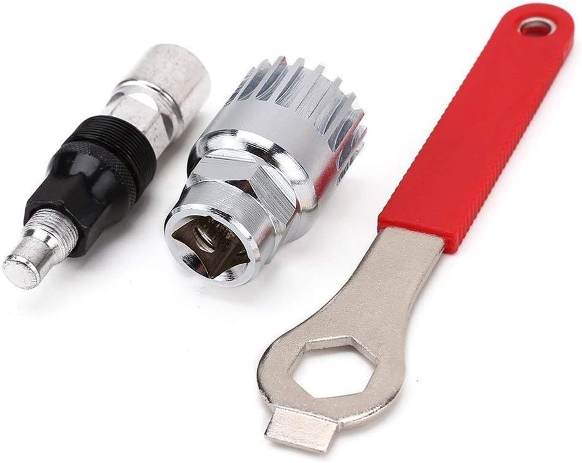 Famanu – Professionele Fiets Crank Removal Tool - Fiets Crank Extractor - Arm Remover met Fiets Pedaal Spanner