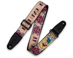 Levys Leathers MPD2C-125 polyester gitaarband met print - Rosie the Riveter