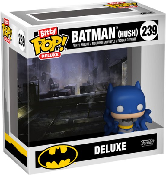 Funko Bitty POP! Deluxe Batman #239 – DC Comics – Mini Figuur met Display