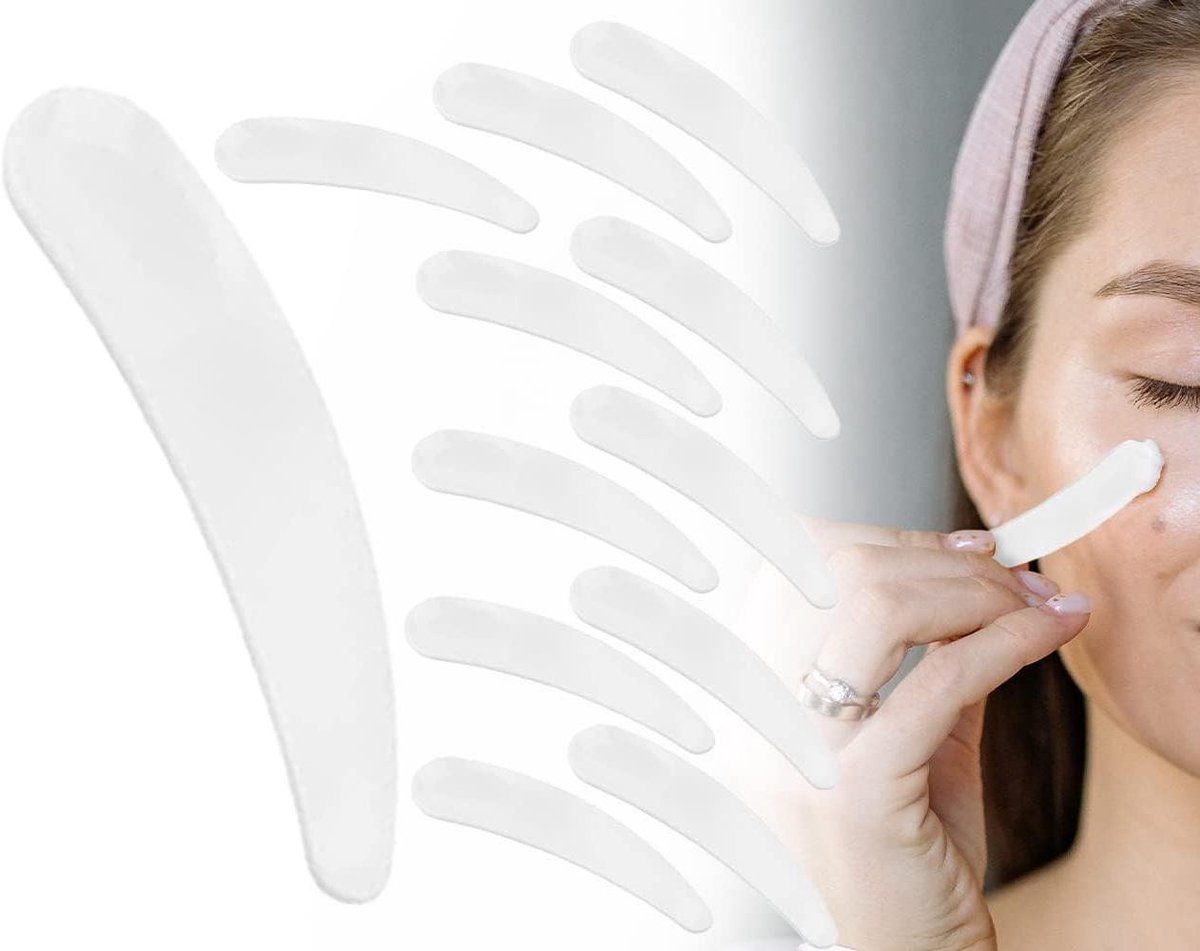 10 stuks herbruikbare spatels voor cosmetica - crème en masker applicator - make-up tools