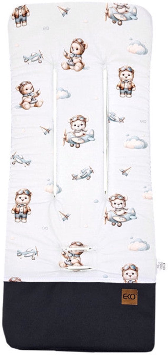 Stroller insert with foam MEMORY PILOT BEAR