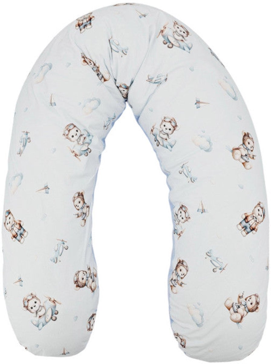 Velvet nursing pillow Pilot Bear