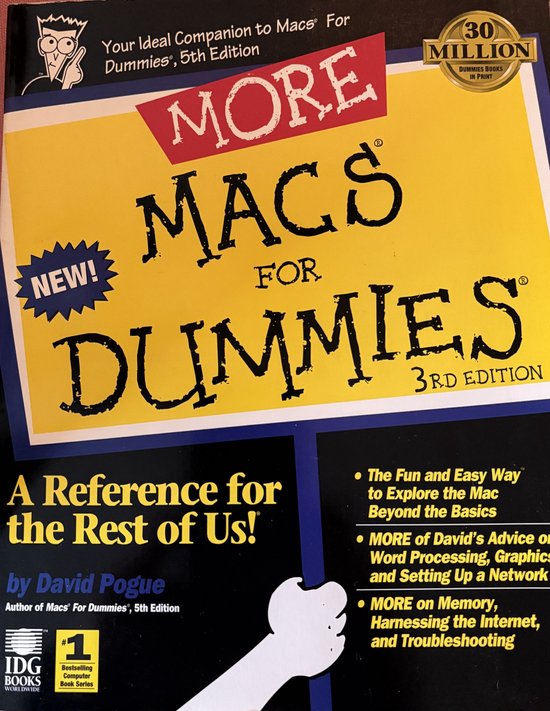 More Macs for Dummies - cover