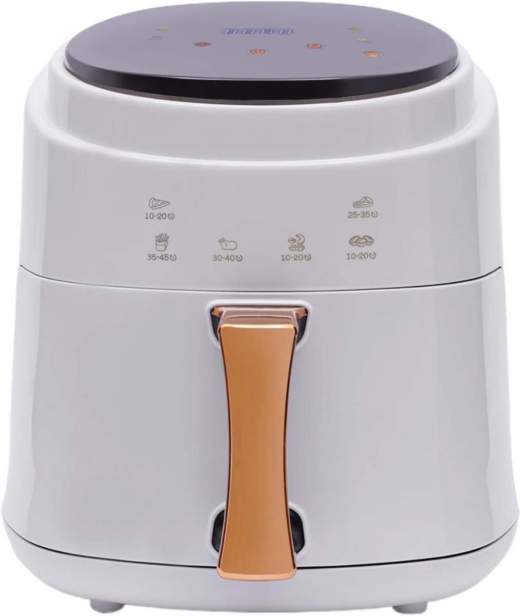 Aurixi® Mini Airfryer - Heteluchtfriteuse - Airfryer - Wit - 26cm x 25cm x 30 cm
