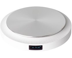 Trettitre T-CP8 Draagbare CD-speler met Bluetooth – Oplaadbaar – AUX-aansluiting & USB-C-oplaadpoort – Wit