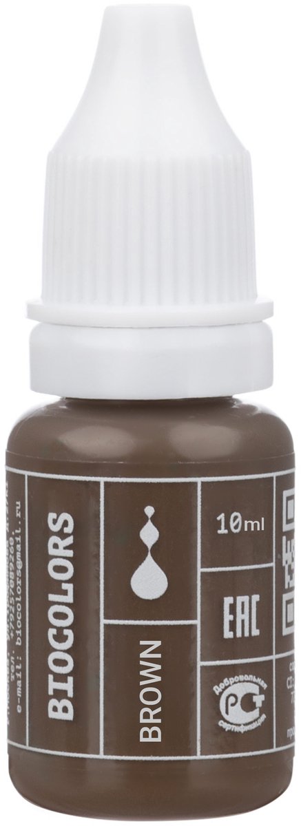 Biocolors Balanced Minerals Brown 10 ml – Brow Pigment