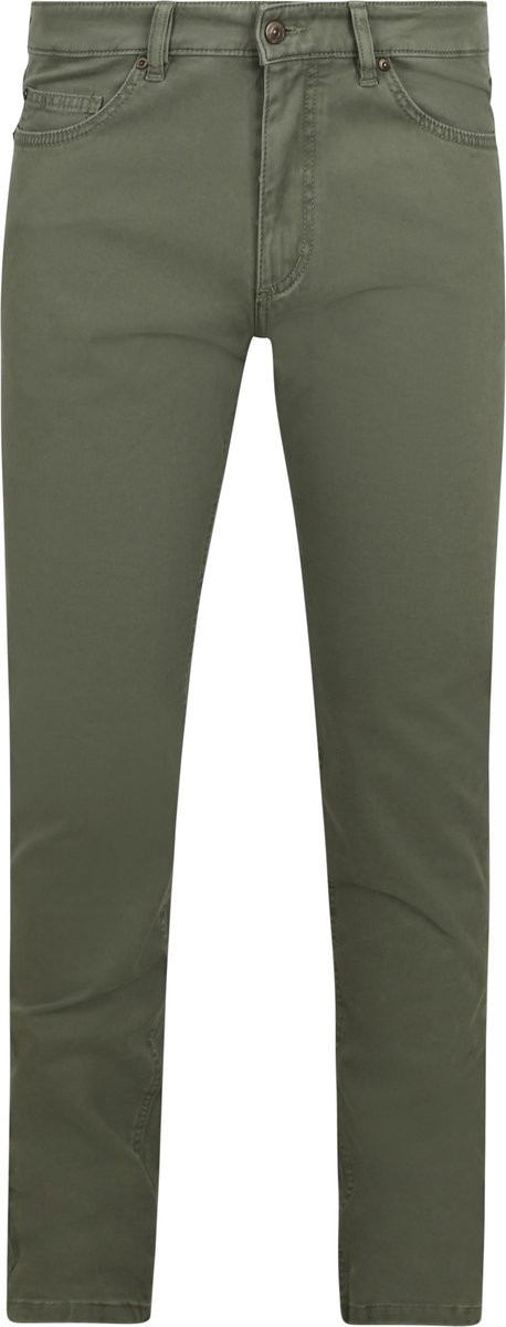Steppin' Out Broek 5-pocket Johnson Dark Sage - Maat W 32 - L 34 - Heren - Five-pocket broek