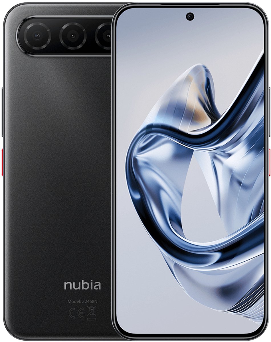 Nubia Air 5G 17,2 cm (6.78") USB Type-C 8 GB 512 GB 5000 mAh Zwart