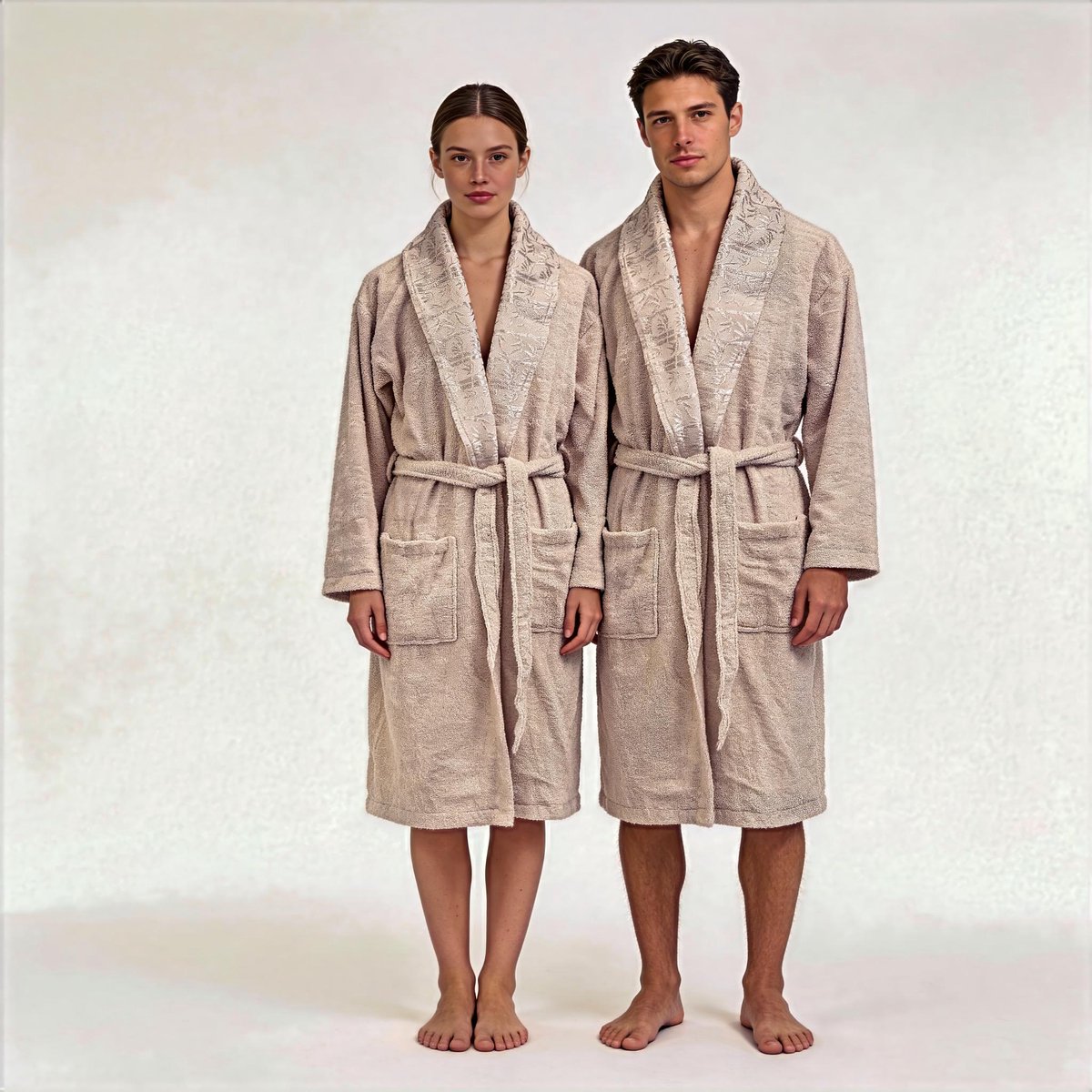 Nurpak Luxe Bamboe Badjas – 70% Bamboe / 30% Katoen – 390 GSM – Zacht & Sneldrogend – Unisex