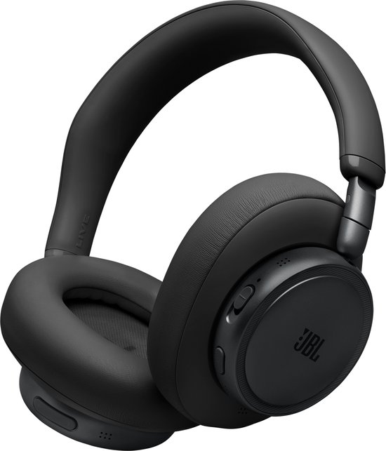 JBL Live 780NC - Draadloze Noise Cancelling Koptelefoon - Bluetooth Over-Ear - 80 uur batterij - Hi-Res Audio - Multipoint - JBL Signature Sound - Zwart