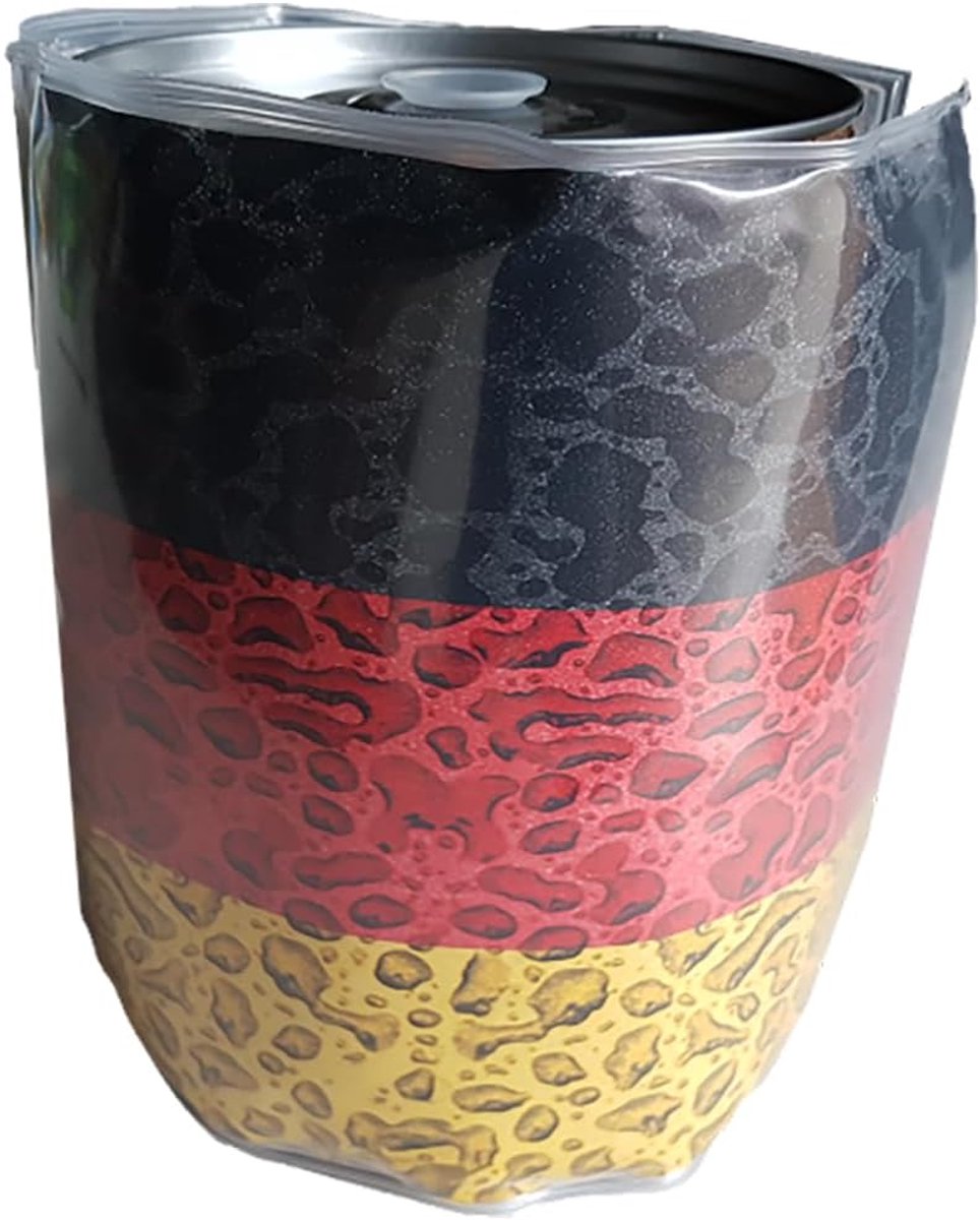 Vathouder Bier - Tap Installatie - Feestelijke Drank - Robuust Metaal - 5 Liter - Zwart