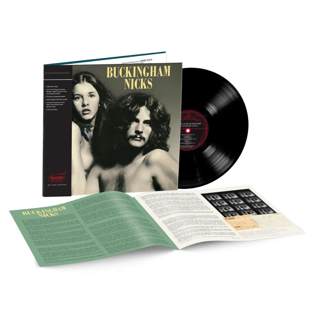 Buckingham Nicks - HQ LP - 180 gram - Rhino High Fidelity Series