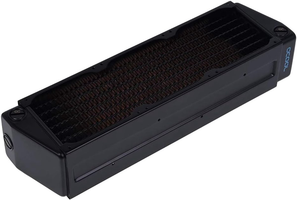 Waterkoeling Radiator - Koperen Koeler - PC Componenten - Volledig Koper Ontwerp - 43 x 10 x 8 cm
