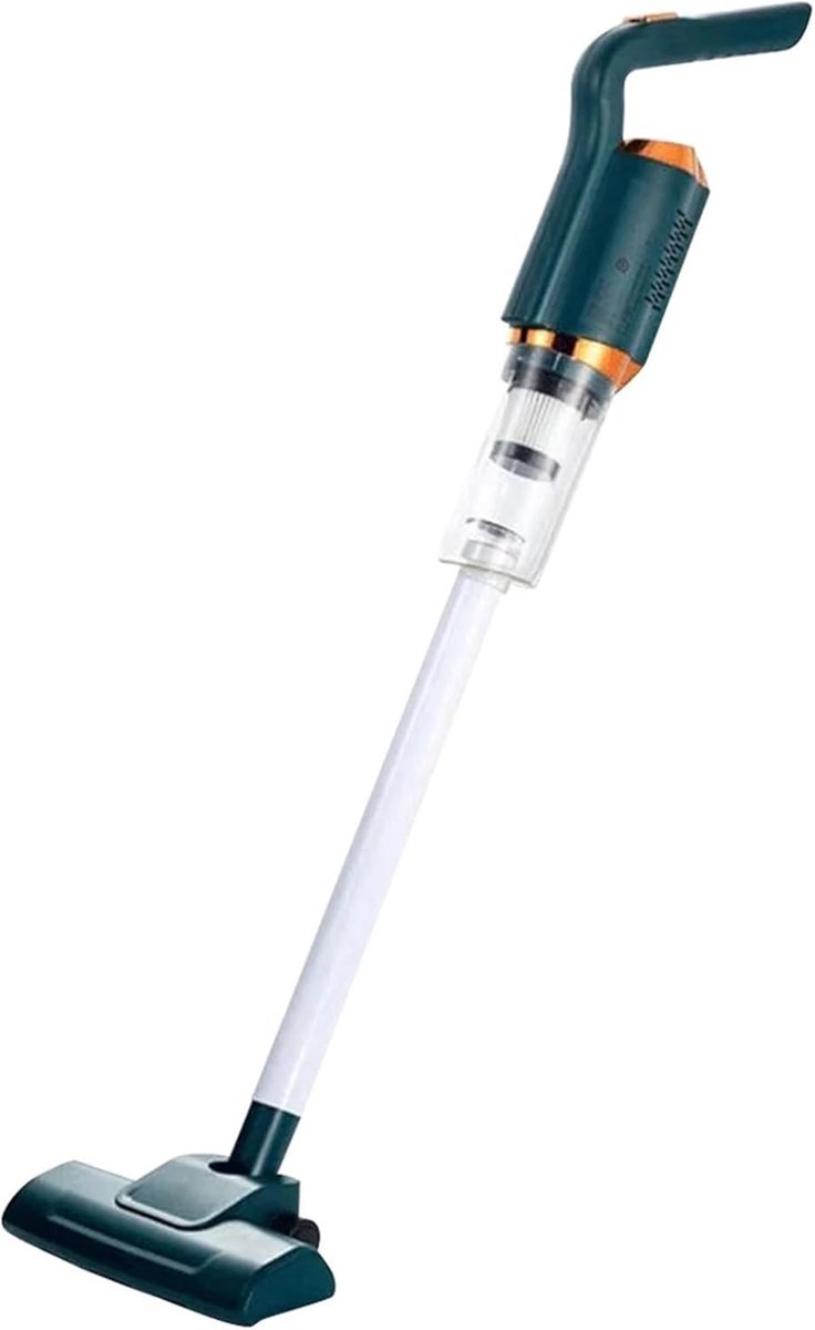 Draadloze Stofzuiger - Kruimelzuiger Handstofzuiger - Auto Huis - 2-in-1 Functie - 120W 8500Pa - Groen