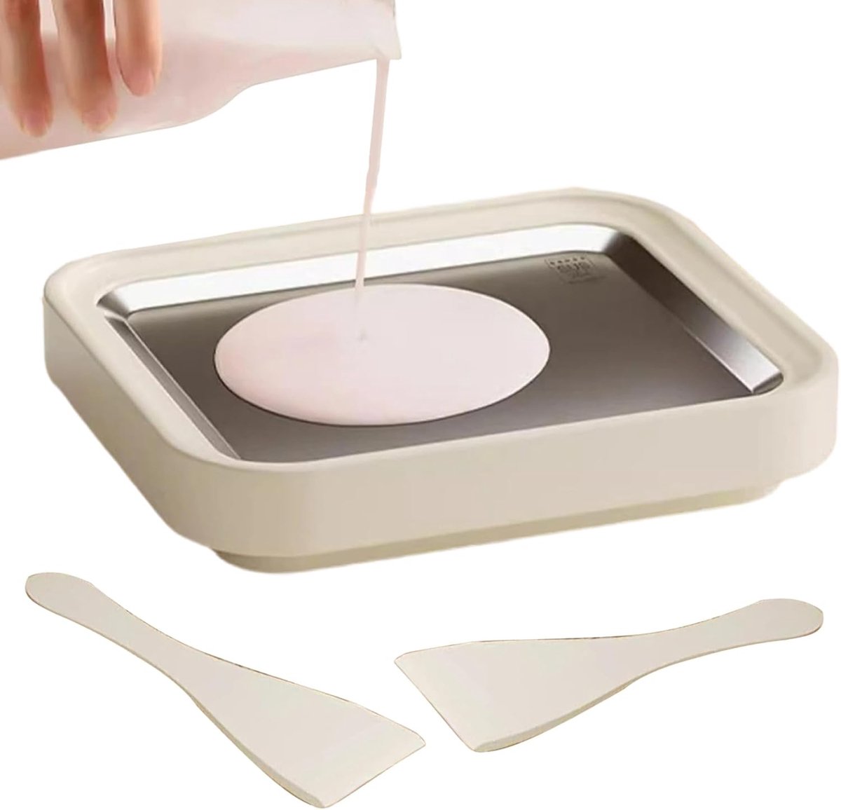 Dessert Maker - IJspret Plaat - Snelle Desserts Maken - Geen Elektriciteit Nodig - 26cm Diameter