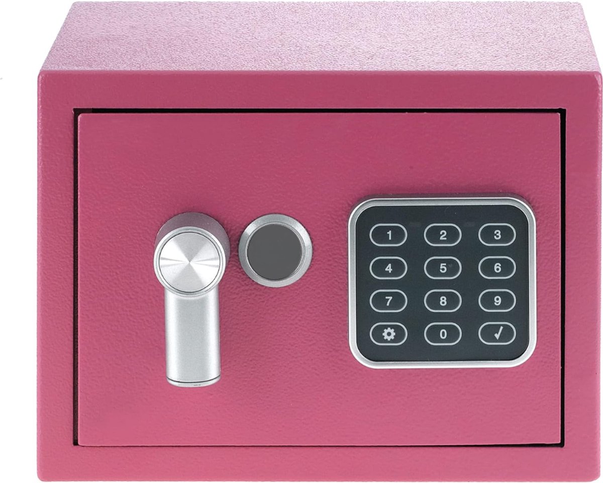 RWB® Telefoonkluis - Focus Box - Elektrosnische Telefoonkluis - Roze - 17 x 17 x 23 cm