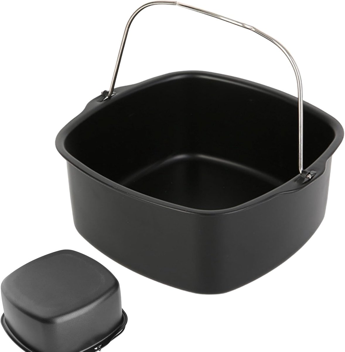 Airfryer Bakplaat - Vierkante Taartvorm - Multifunctioneel Bakken - Voedselveilig Aluminium - 203 cm