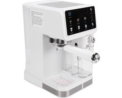 Compacte Koffiemachine - Espressomachine - Thuis Barista - 6 Koffiemodi - 15L Watertank