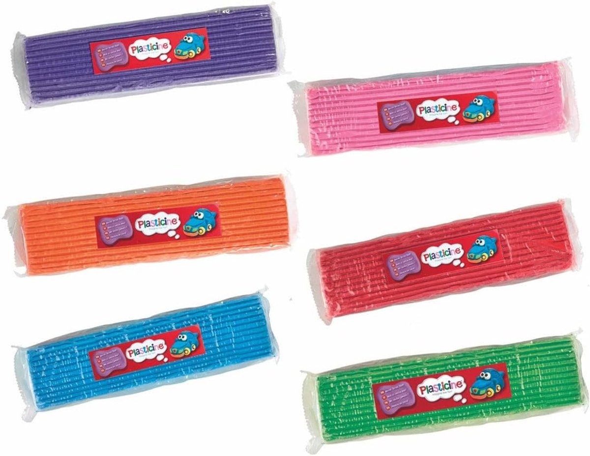 Modelleerklei - Kneedbare klei - Creatief knutselen - Dooit nooit uit - 150 gram - Meerkleurig
