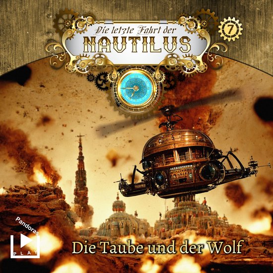 Die letzte Fahrt der Nautilus 7 – Die Taube und der Wolf - cover