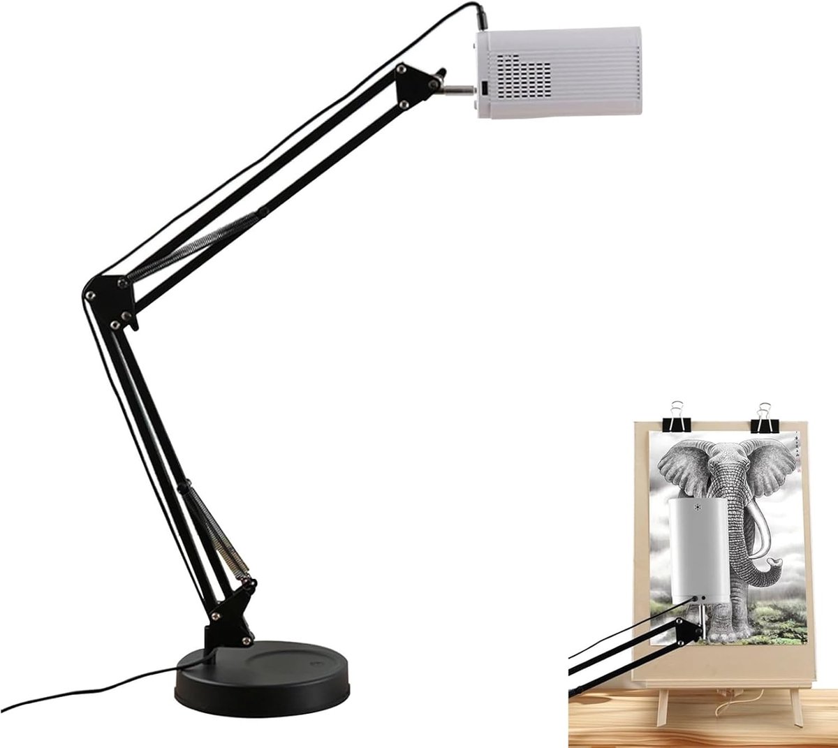 Kunstprojector Tekenen - Schets Projector - Traceren Schilderen - Randcorrectie App Ondersteuning - Tot 220cm Breed