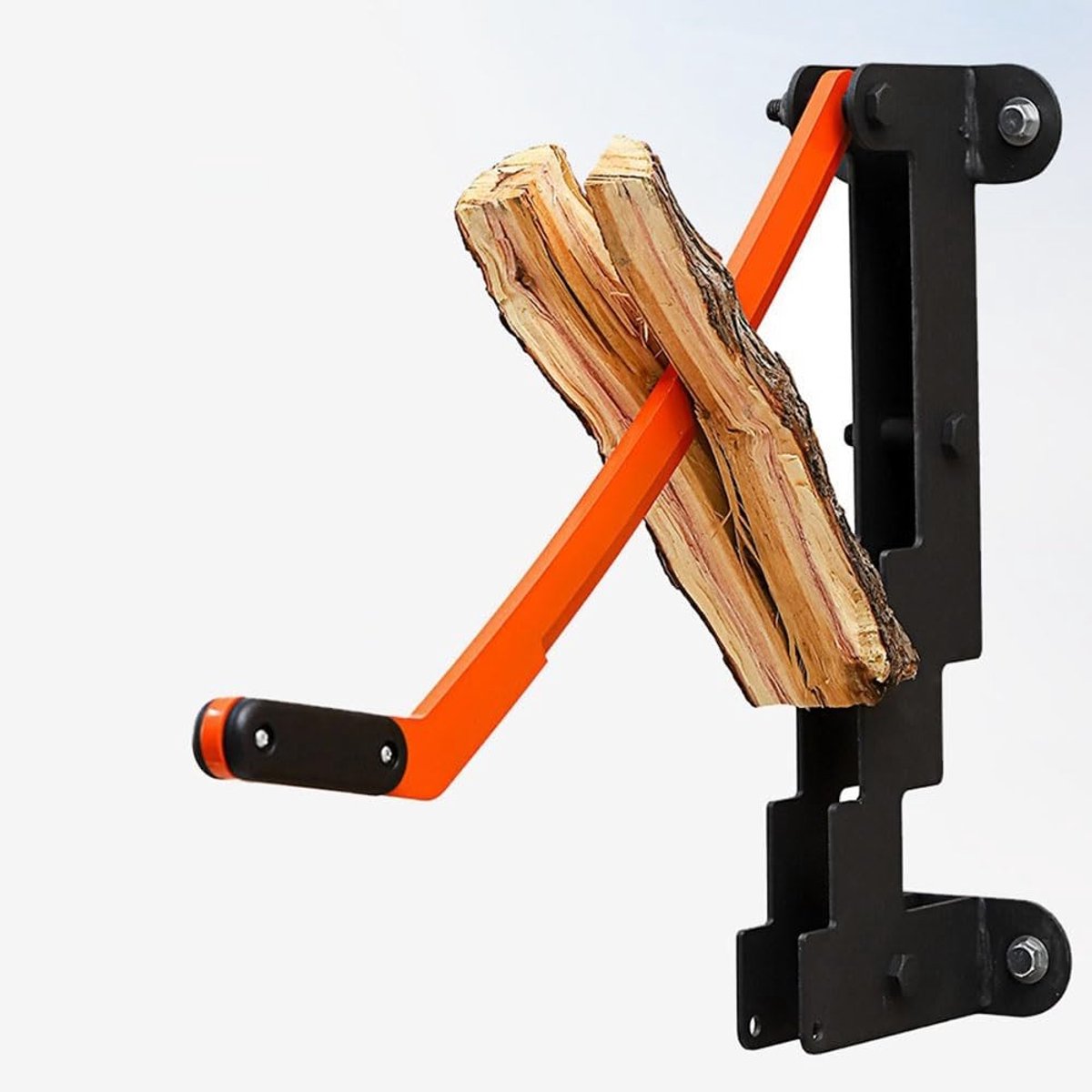 Houtklover - Stapel Hout - Snel Openen - Wandmontage - Compact Ontwerp