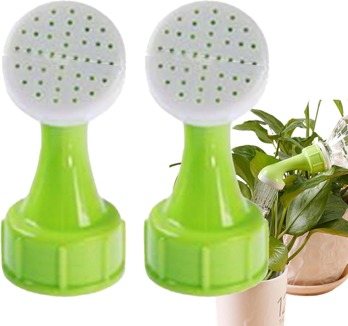 Gieter Sproeikop - Reserveonderdelen - Planten Verzorgen - Verstelbare Straal - 2 Stuks