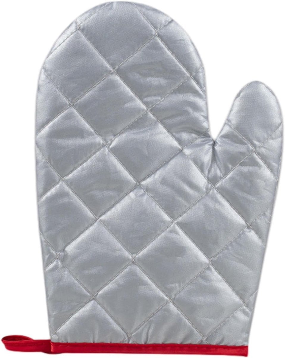 Stoomhandschoenen - Hittebestendig - Kleding Stomen - Aluminium Coating - 23x13cm - Zilver