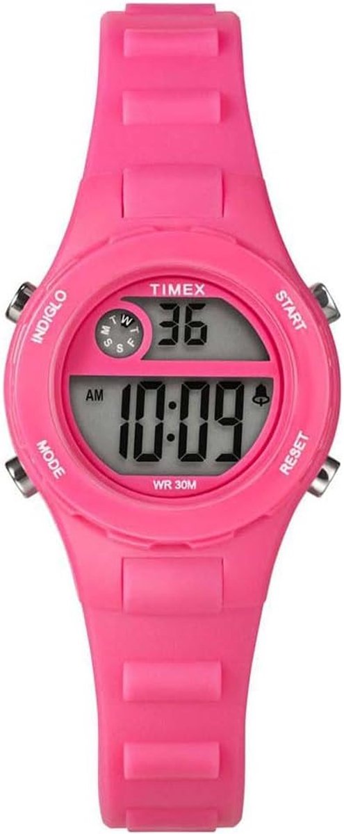 Digitaal Kinderhorloge - Tijd Leren - Dagelijks Gebruik - Robuuste Constructie - 27 mm - Roze