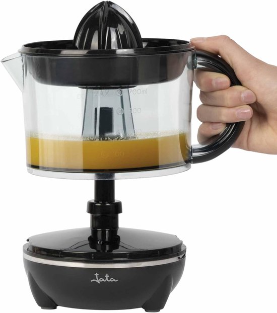 Elektrische Sapcentrifuge - Fruithakker Citruspers - Vers Sap Maken - Bidirectionele Persing - 700 ml Inhoud - Zwart — afbeelding 4