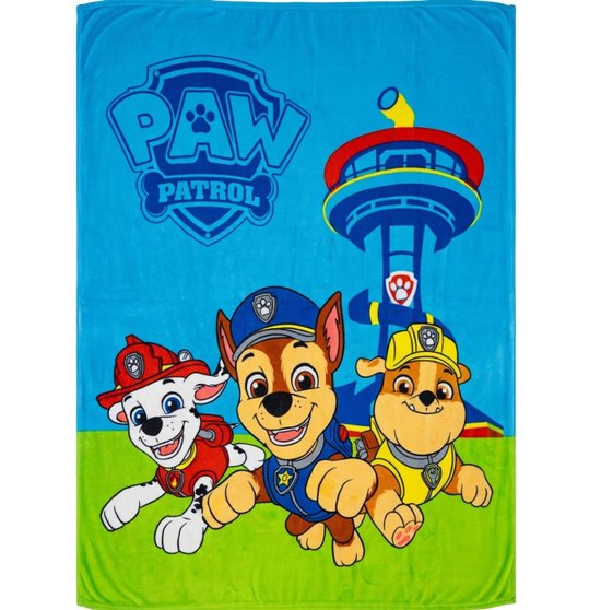 Paw Patrol Fleeceplaid – 130×160 cm – Superzacht Polar Fleece Deken