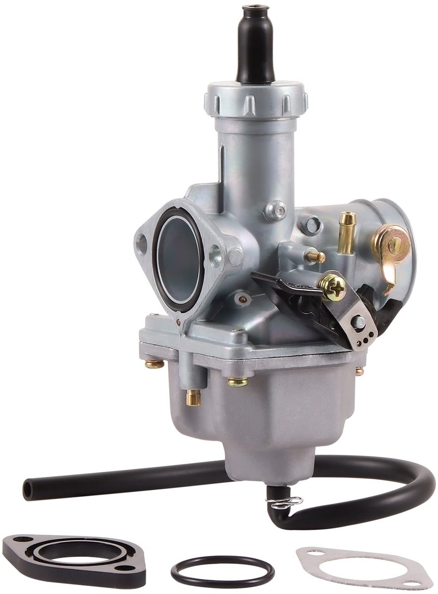 Allecto - Carburateur - Pomp Accelerator - XL - 100cc 125cc 150cc 175cc - Dirtbike Go Kart Moped - Motorfiets - Zwart Model